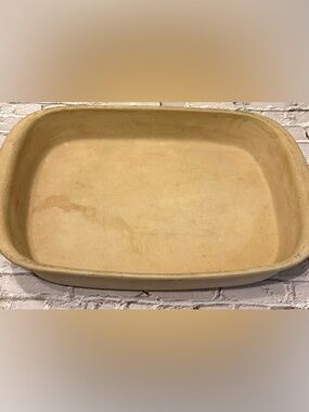 Vintage Pampered Chef Large Stoneware Baker: Family Heritage Collection